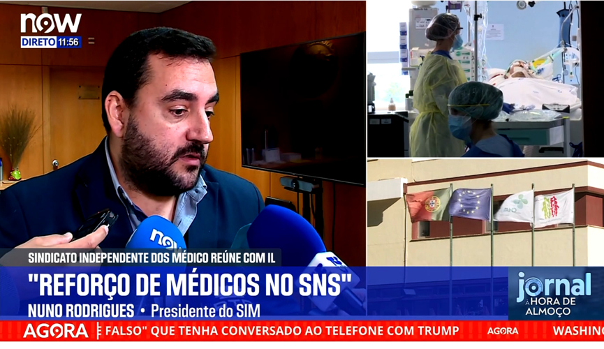 Now: SIM reuniu com Iniciativa Liberal em defesa da valorização da carreira médica 